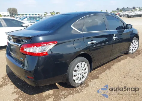 2013 Nissan Sentra Fe+ S from USA, damaged, VIN 3N1AB7APXDL723806